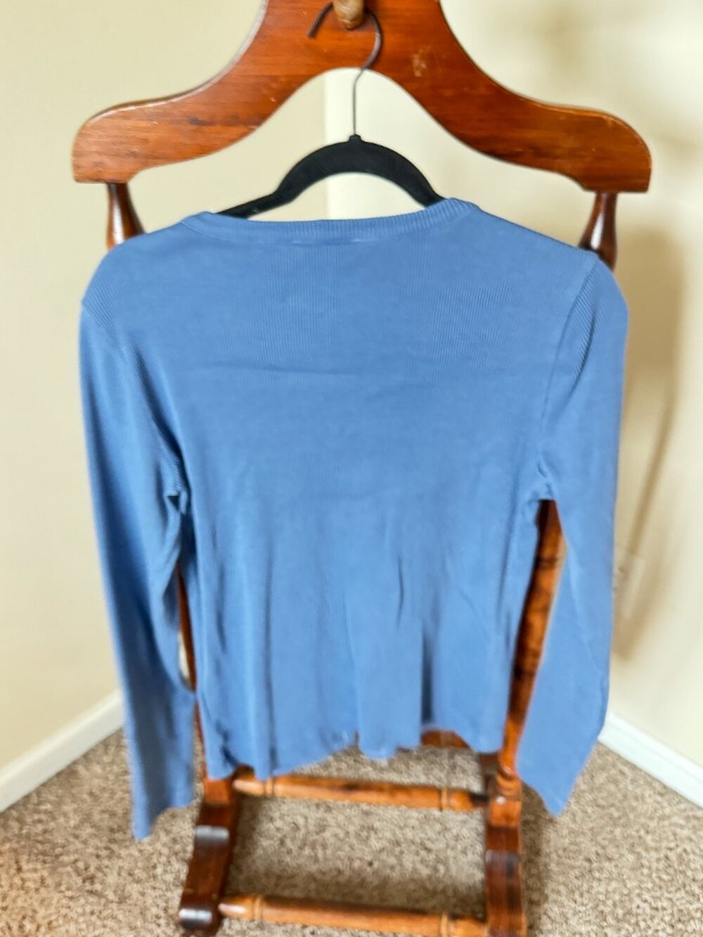 Madewell Garment Dyed Ribbed Cardigan Tee - Picture 6 of 6